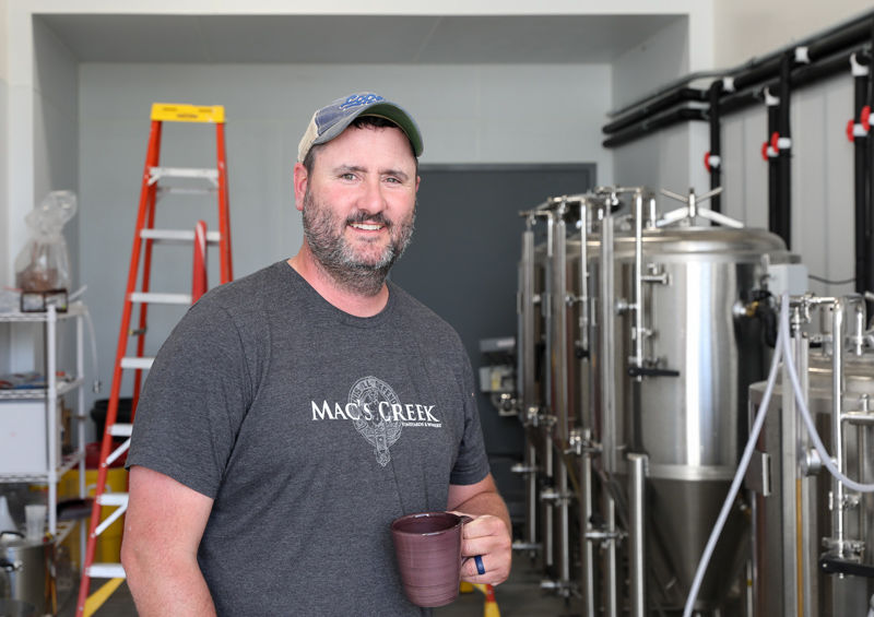 Mac’s Creek Winery & Brewery owner Seth McFarland